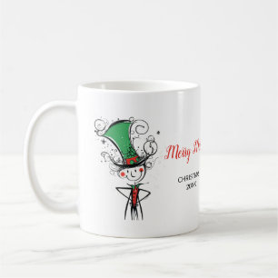 Mug "Joyeux Joyeux" Chapeau de Noël