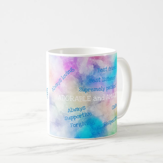 Mug Joyeux Joyeux Jour des Grands-Parents Extraordinai (Devant droit)