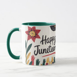 Mug Joyeux Junetten Colorful Freedom Day Design