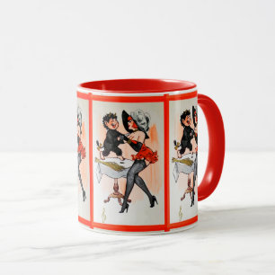 Mug Joyeux Krampus avec Temptress Vintage Noël