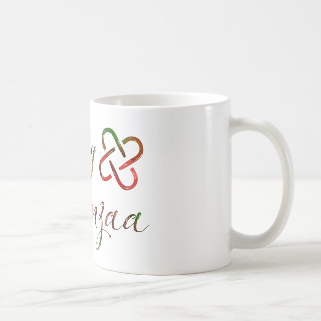 Mug Joyeux Kwanzaa Bokeh Umoja (Droite)