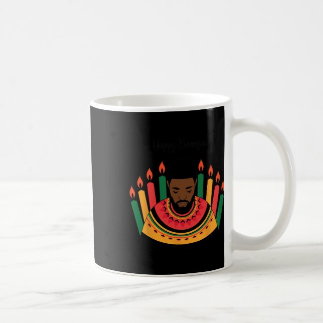 Mug Joyeux Kwanzaa Jour Kwanzaa Célébration Idées Unit (Droite)