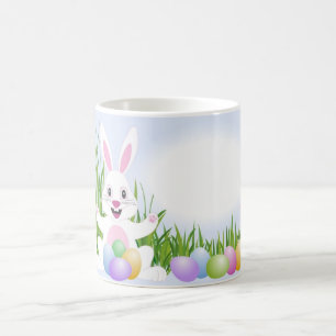 Mug Joyeux lapin blanc