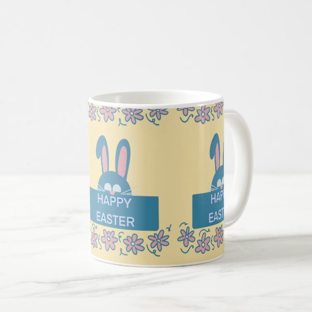 Mug Joyeux lapin de Pâques (Devant droit)