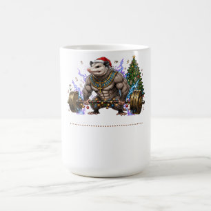 Mug Joyeux Liftmas Opossum Gym Shi