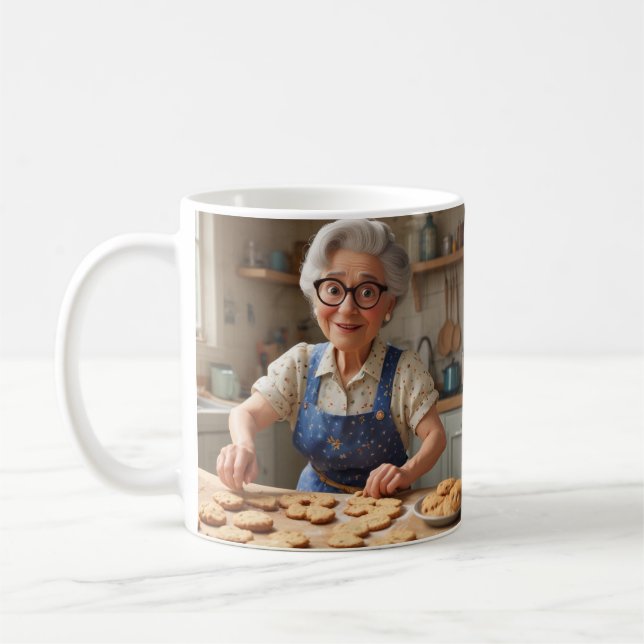 Mug Joyeux mamie d'anniversaire (Gauche)