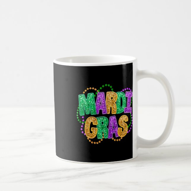 Mug Joyeux Mardi Gras Mardi Gras Carnaval Fête (Droite)