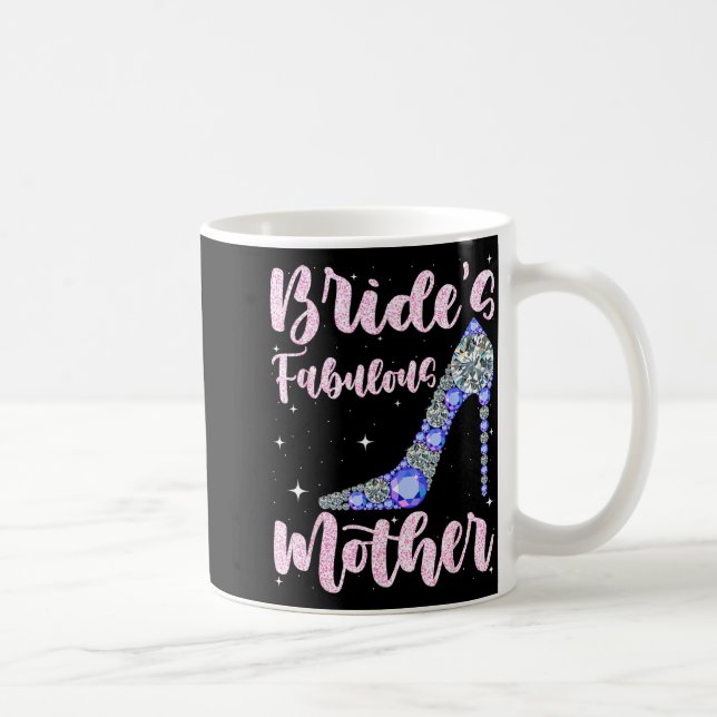 Mug Joyeux mariage de la mariée fabuleuse de la mère j (Droite)