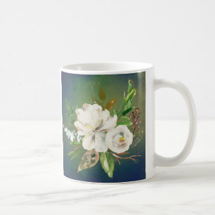 Mug Joyeux matins avec un thé floral ou
