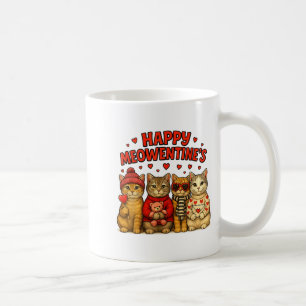Mug Joyeux Meowentines Mignons Saint Valentin Chats Am