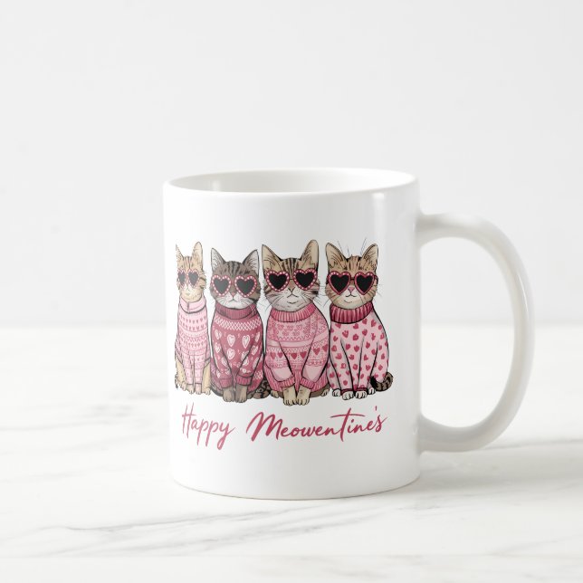 Mug Joyeux Meowtines (Droite)