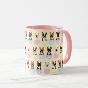 Mug Joyeux Motif de Chien de Pâques français