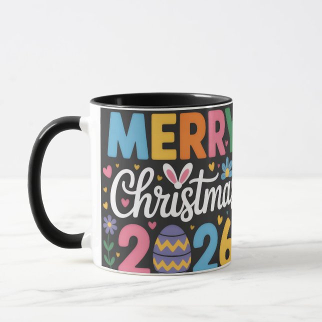 Mug Joyeux Noël 2026 (Gauche)