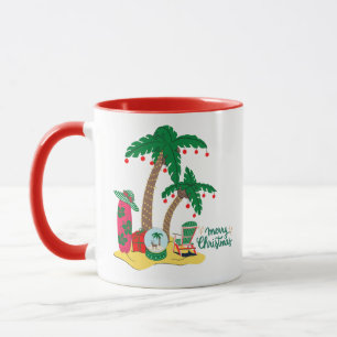 Mug Joyeux Noël à la plage