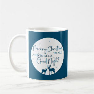 Mug Joyeux Noël À Tous Et À Tous Une Bonne Nuit