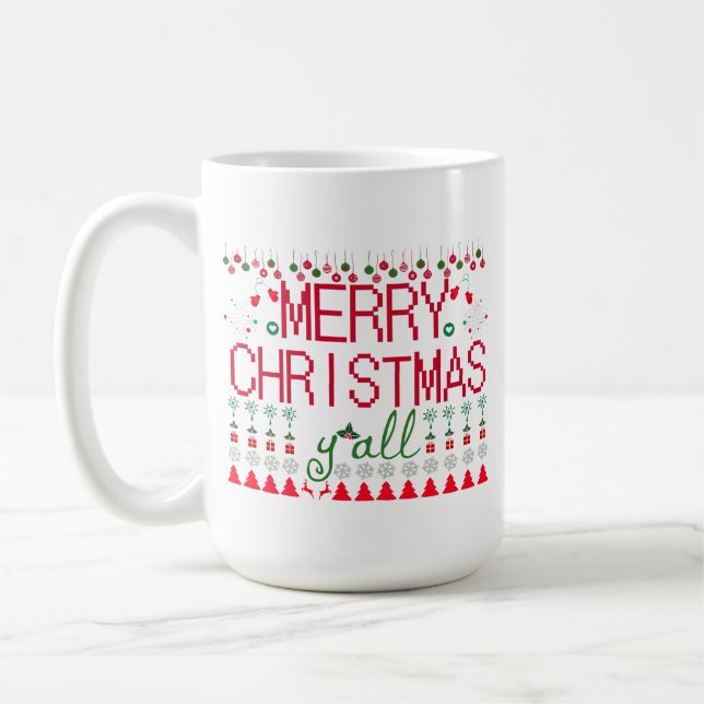 Mug "Joyeux Noël à tous" Sweat Ugly  (Gauche)