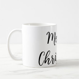 Mug Joyeux Noël ajouter le nom texte personnalisé cade