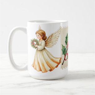 Mug Joyeux Noël ange bonhomme de neige