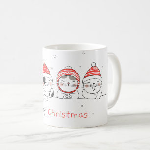 Mug Joyeux Noël au chat