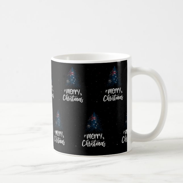 Mug Joyeux Noël avec drapeau australien (Droite)