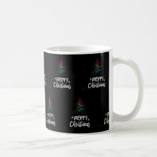 Mug Joyeux Noël avec le drapeau de l'Afrique du Sud