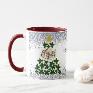 Mug Joyeux Noël avec sapin de Noël