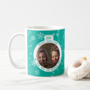 Mug Joyeux Noël Ball Green Fun de neige