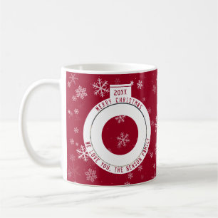 Mug Joyeux Noël Ball Red Snowflake Fête