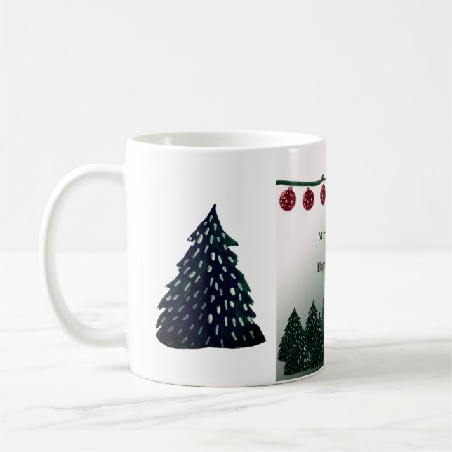 Mug Joyeux Noël, Bonne Année (Gauche)