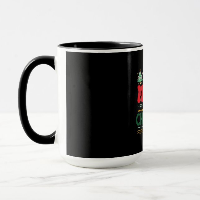 Mug Joyeux Noël cadeau de Noël (Gauche)