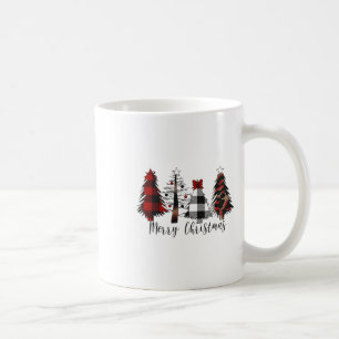 Mug Joyeux Noël Carreaux Léopard Buffalo Noël Arbre