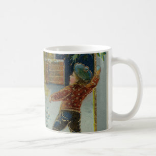 Mug Joyeux Noël - Carte postale vintage de bataille de