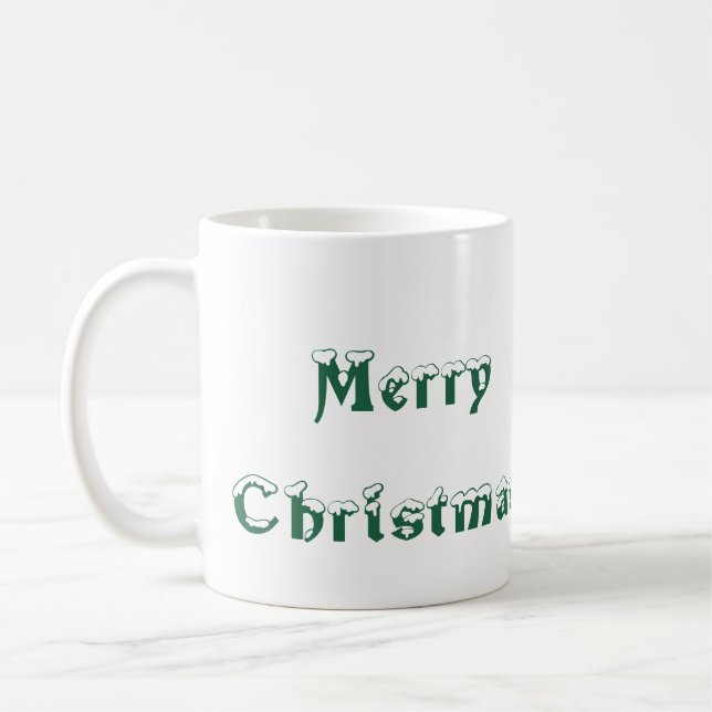 Mug Joyeux Noël Chiot (Gauche)