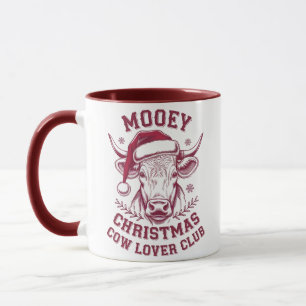 Mug Joyeux Noël Club de l'Amant de Vache Occidental No