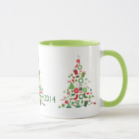 Joyeux Noël coloré Arbre de Noël