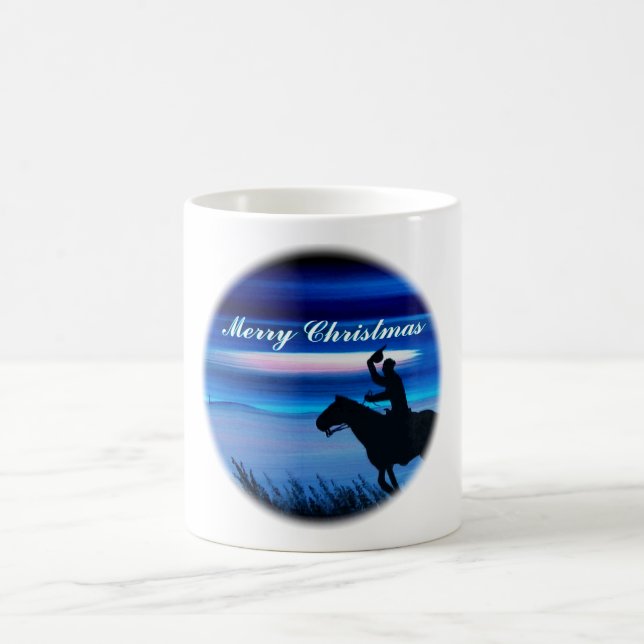 Mug Joyeux Noël Cowboy Rider (Centre)