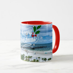Mug Joyeux Noël de Clearwater Beach