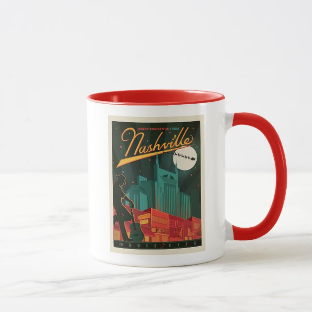 Mug Joyeux Noël de Nashville (Droite)