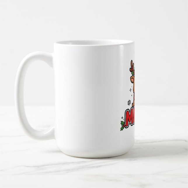Mug Joyeux Noël de Renne (Gauche)