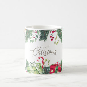 Mug Joyeux Noël Design de Fête de Fin d'Année