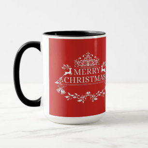 Mug Joyeux Noël Deux Tone Mug-Red