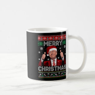 Mug Joyeux Noël Donald Trump Père Noël Famille Noël Ug