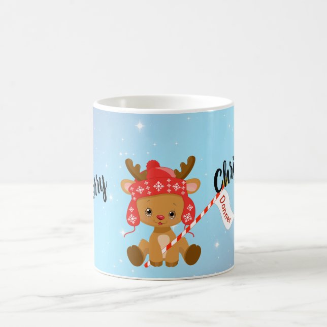 Mug Joyeux Noël Donner Reindeer (Centre)