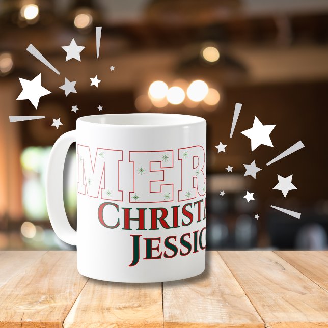 Mug Joyeux Noël Elégant (Créateur téléchargé)