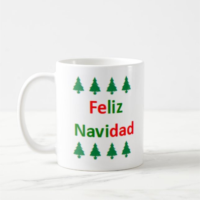 Mug joyeux Noël espagnol (Gauche)