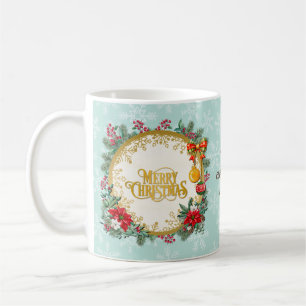Mug Joyeux Noël et Bonne Année Avec Amour