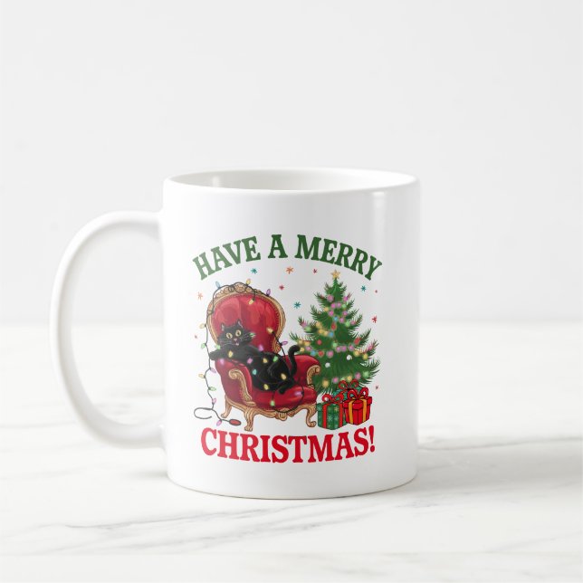 Mug Joyeux Noël et Bonne Année | Festive (Gauche)