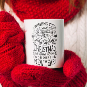 Mug Joyeux Noël et Merveilleux Nouvel An