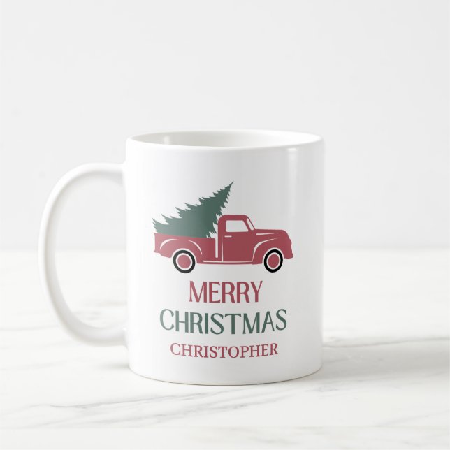 Mug Joyeux Noël festif  (Gauche)