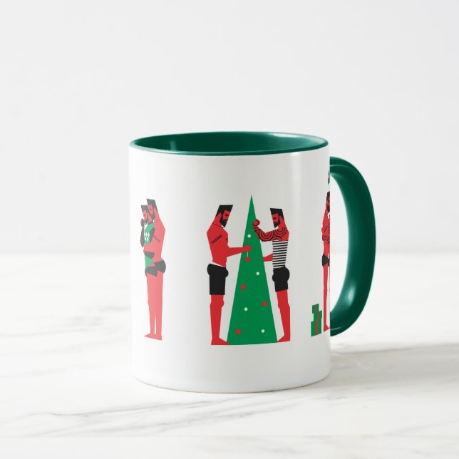 Mug Joyeux Noël Gay (Devant droit)